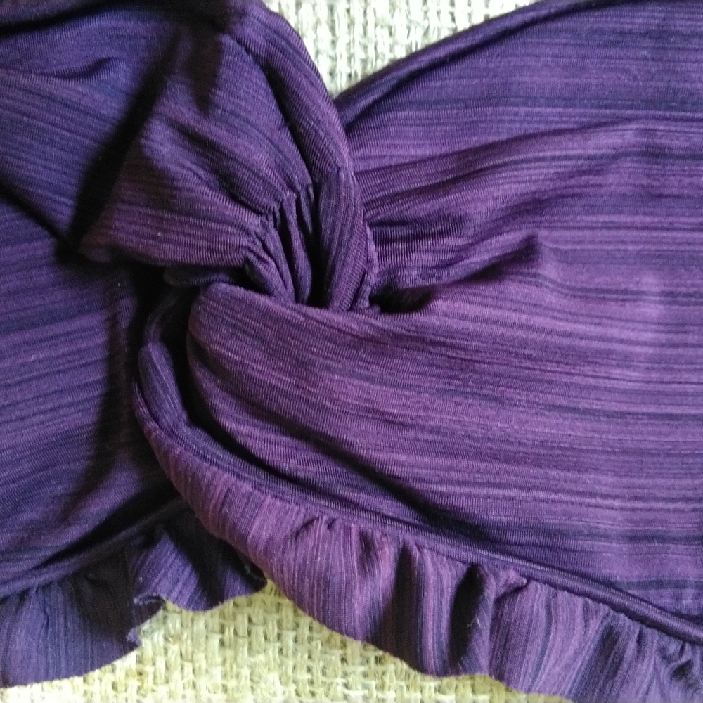 Last call! Ruffle Bandeau Bikini Top - Picture 8 of 10
